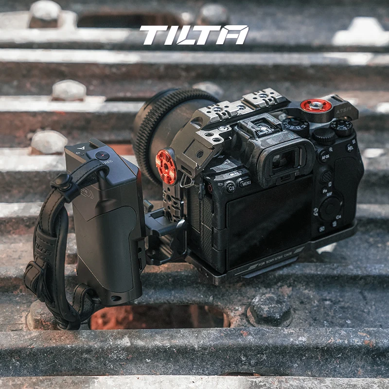 TILTA TA-LRH-57 Left Side Advanced Power Handle with R/S F570 Battery Professional Side TYPE Ⅰ - Ⅶ for TILTAING A7S3 A7 Cage