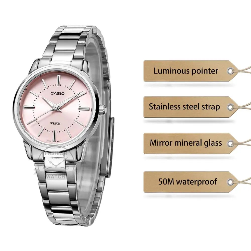 Casio montres femmes montres Set top marque luxe étanche Quartz poignet montres Luminous dames Horloge Sport Watch femmes  relogio feminino reloj mujer montre homme bayan kol saati zegarek damski LTP-1303