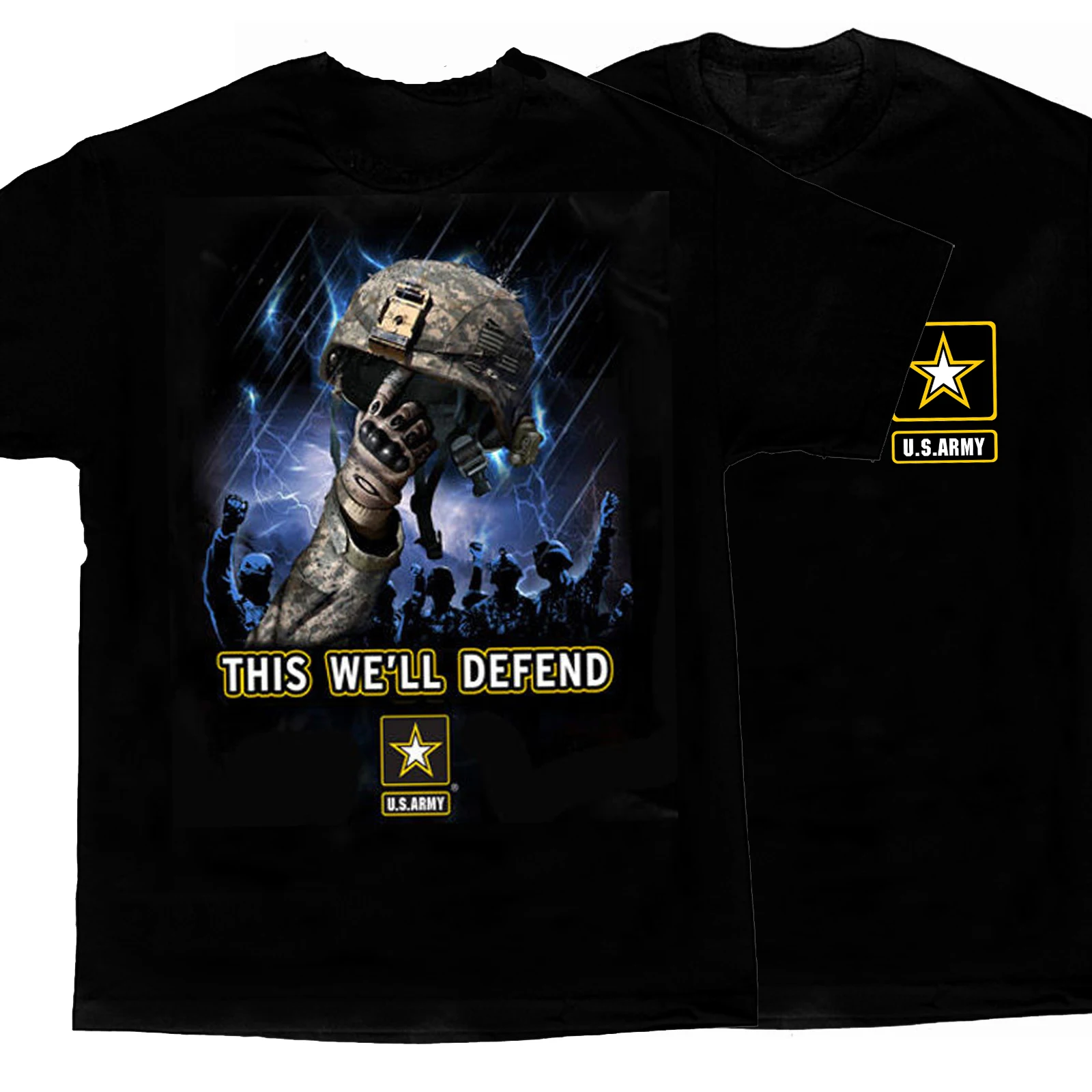 

This We'll Defend. US Army Strong T-Shirt. Summer Cotton Short Sleeve O-Neck Mens T Shirt New S-3XL