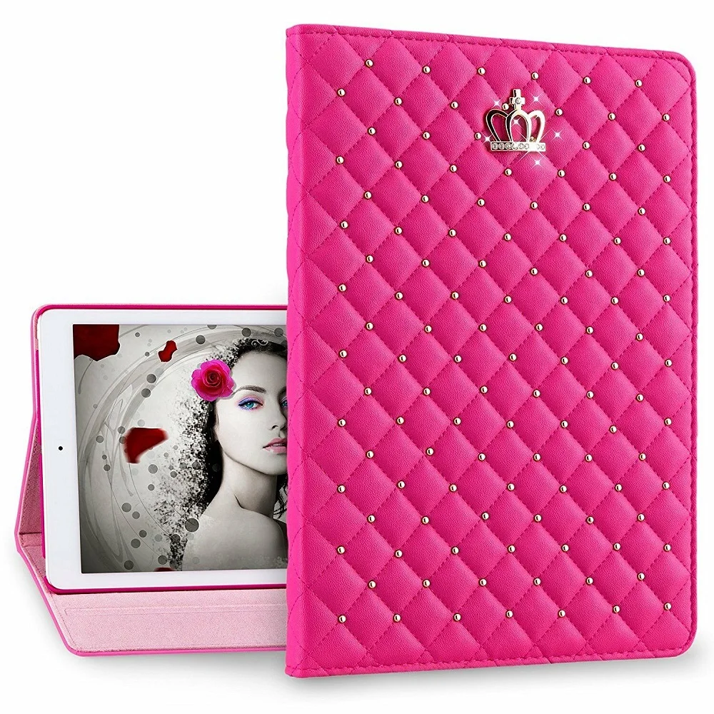 Fashion Crown Coque for iPad Pro 10.5 2017 Case Magnetic Smart Auto-Sleep PU Leather A1701 A1709 Funda for iPad Pro 10.5 Cover