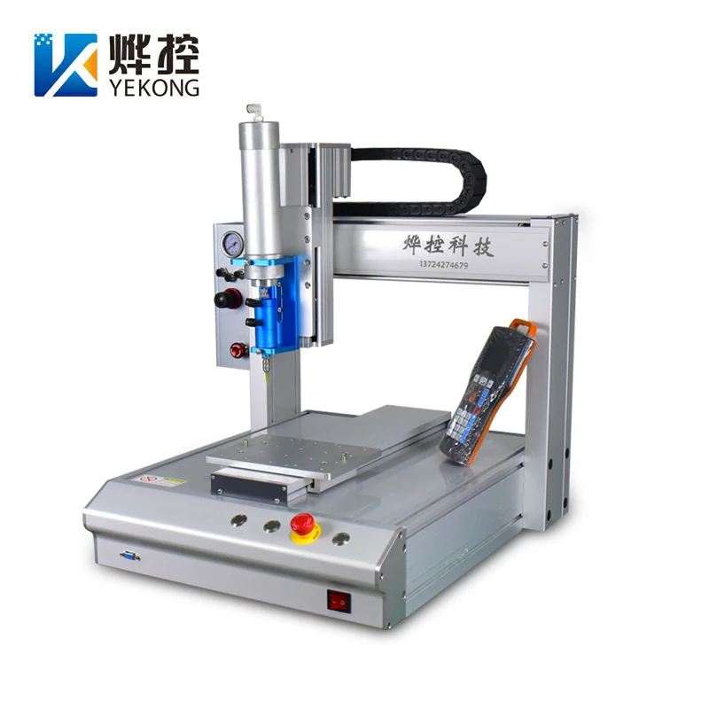 

3-Axis Desktop 300cc CNC Glue Dispenser Machine Automatic 330ML Polyuretha RTV Silicone Sealant Glue Dispensing Robot Equipment