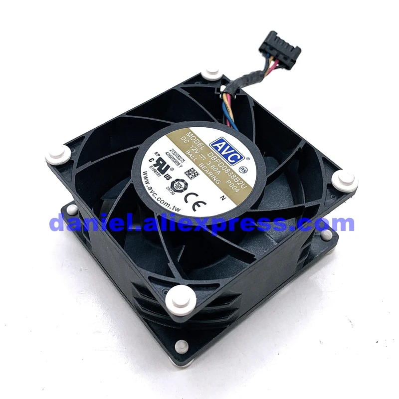 

8038 DC12V 3.6A DBPD0838B2U 8CM server high speed booster cooling fan