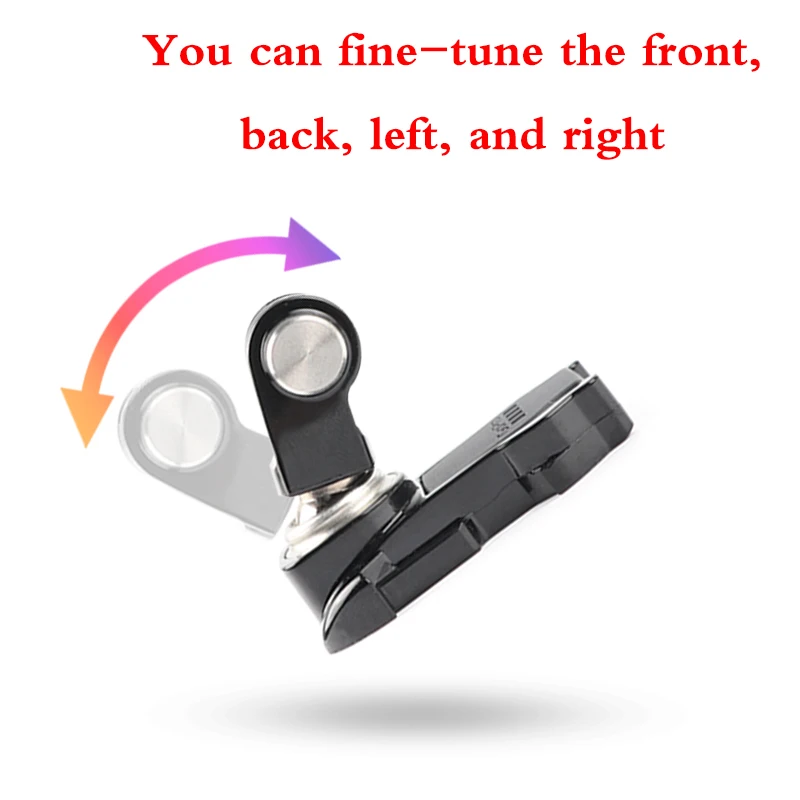 Per accessori GoPro nuova base originale hero8/6/5 casco universale con testa a sfera in sella a rotazione di 360 gradi (senza confezione)