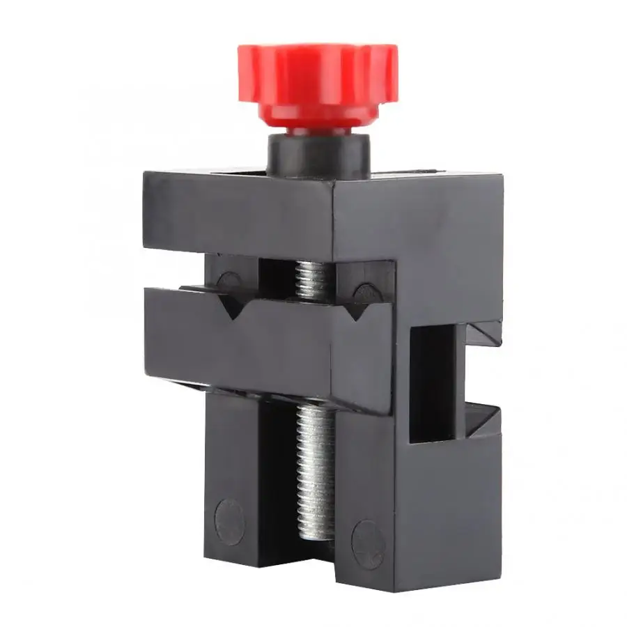 Z012 Mini Multipurpose Plastic ABS Screw Bench Vise Machine Wood Turning Machine Accessory Purpose Fixing Workpiece and Material