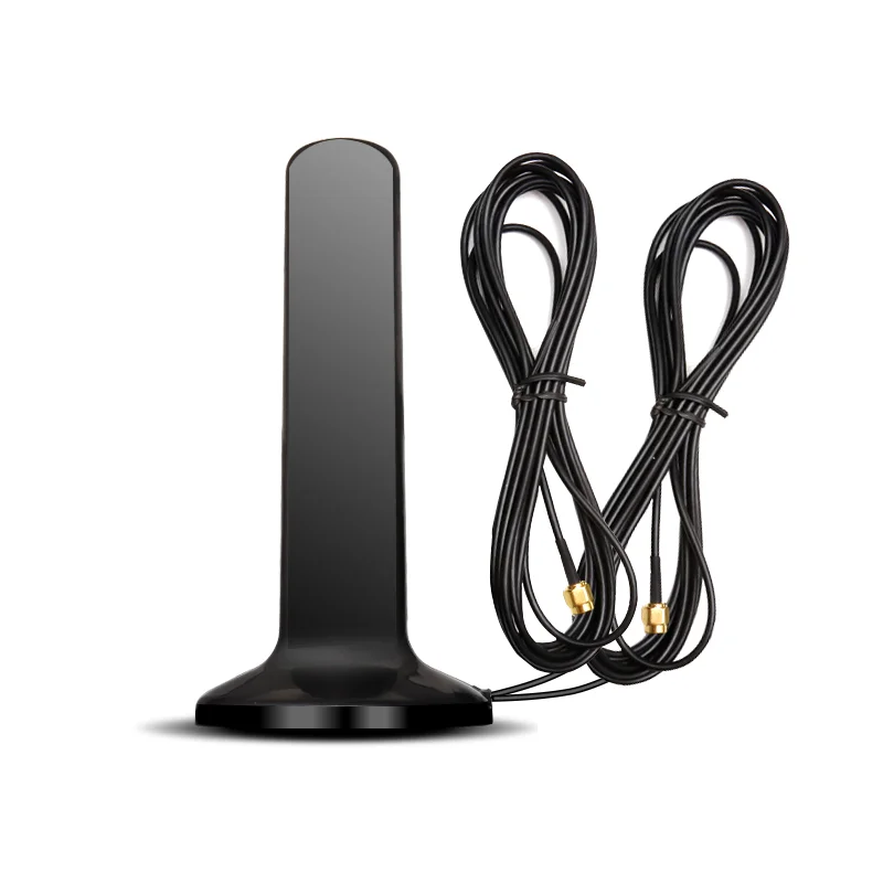 2 piece NB-IoT 5G 4G GSM suction cup antenna omnidirection SMA male connector for Huawei Router B593 B890 B880 3m cable length