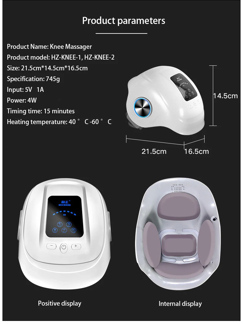 Énergie intelligent du genou au laser, massage des jambes, air métropolitain