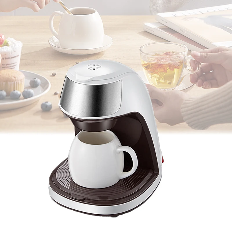 

Single Serve Coffee Maker Automatic Dripping Coffee Machine Brew Tea Coffee Powder Office Home Gift