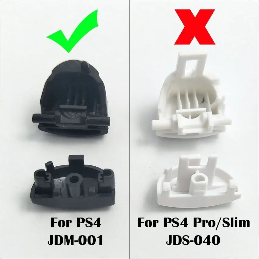 JCD 1 Bằng Nhựa Dùng Cho PS4 JDM-001 JDM-011 Bộ Điều Khiển Nhà Ở Vỏ Ốp Lưng W/Vít Dụng Cụ