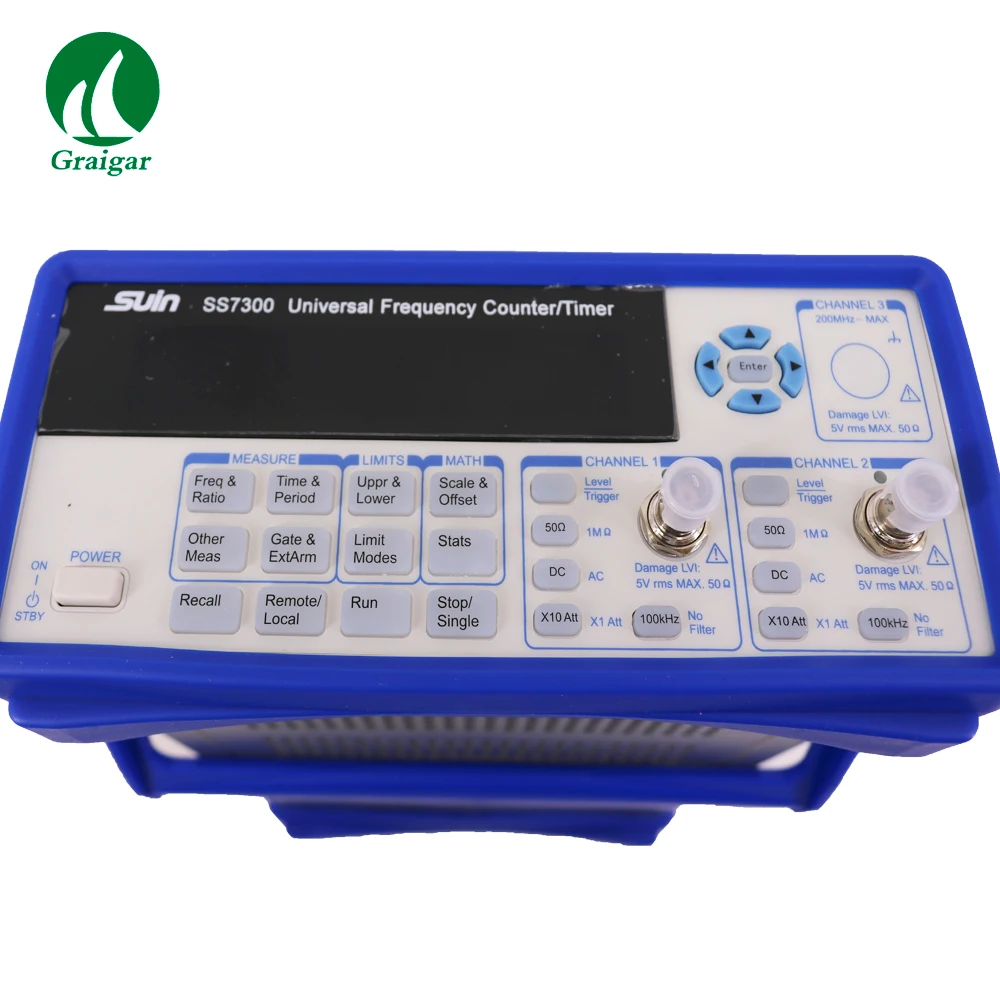 

Suin Use 16-bit Microcontroller SS7300 Universal Frequency Counter Timer Measuring Resolution 10 Digits/s