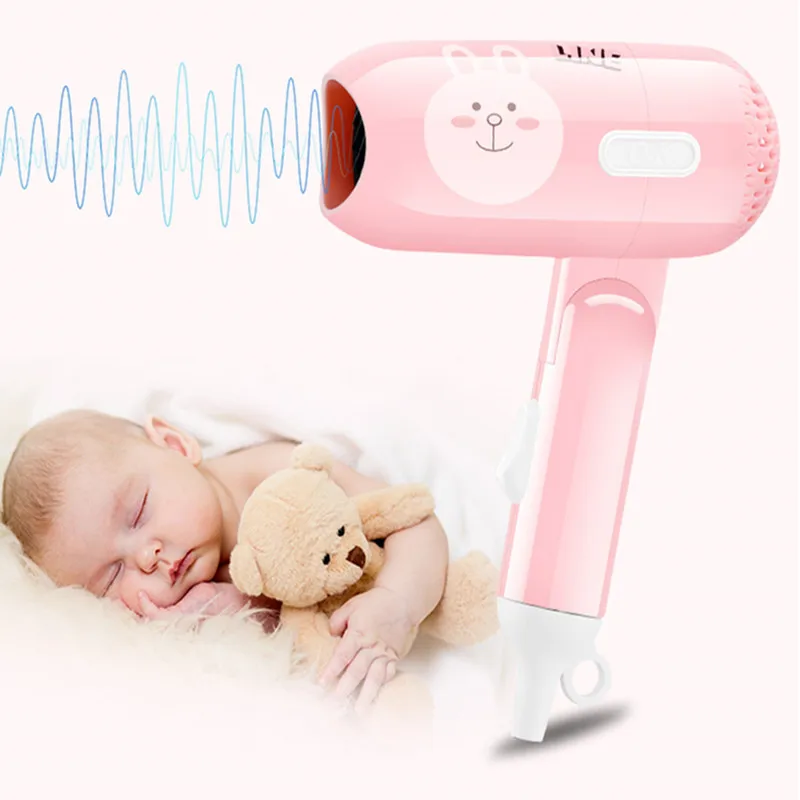 Mini secador de pelo profesional termostático portátil, secador de viaje de secado rápido, para el hogar, 450W