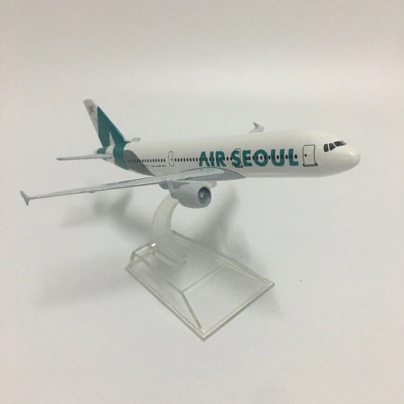 جاسون توتو-إيرباص A380 نموذج طائرة ، 16 ، كوري جوي ، كوريا ، خطوط طيران موديل ، دييكاست ، مقياس ، إيرباص A380