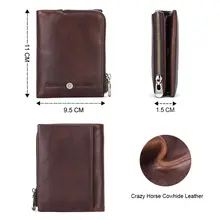 Genuine Leather Mini Wallet for Men #2