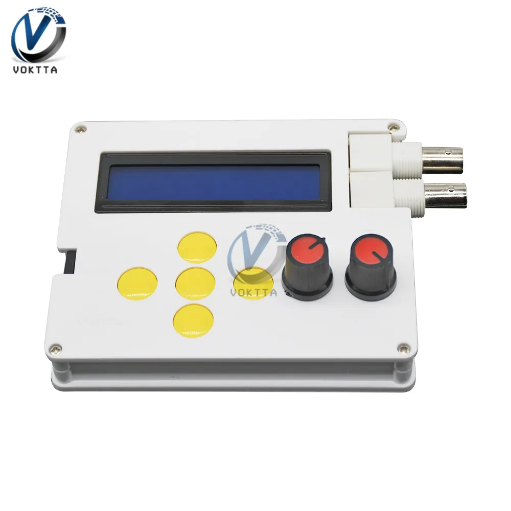 YM-100 DDS Function Signal Generator DC4 -10V Adjustable Electric Wave 1602LCD Dispaly Screen 1Hz-500KHz with BNC Wire USB Cable