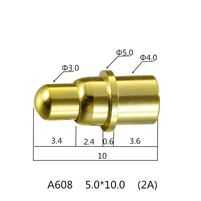 Pogo Pin Elastic Thimble Telescopic Conductive Needle Spring Thimble Signal Pin Pogopin Probe