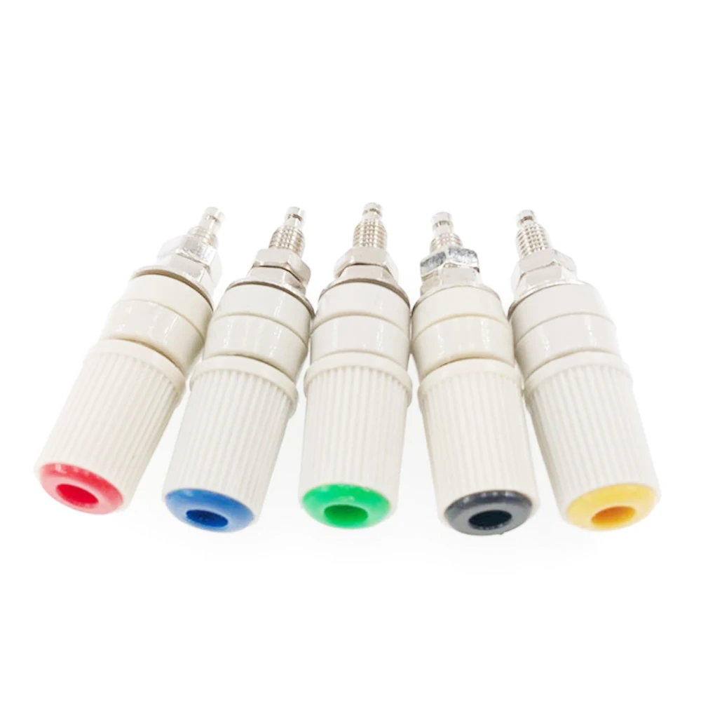 Connettore per presa a pannello femmina a Banana da 4mm ad alta corrente da 4mm in ottone tipo M5