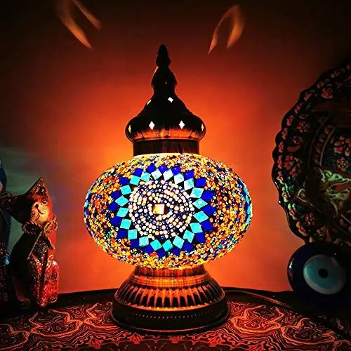 Mosaic Lamp - Handmade Turkish 7 