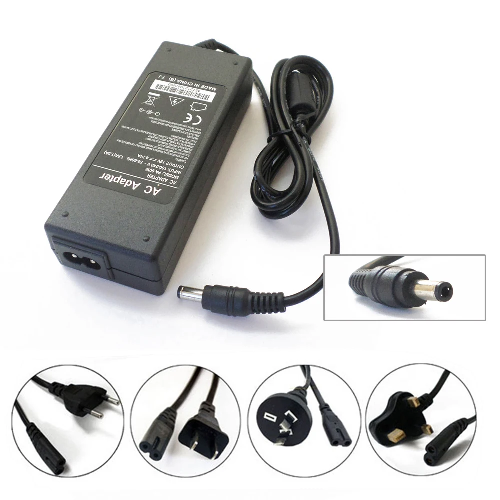 New 19V 90W Laptop AC Adapter Power Supply Cord For Asus N56V N56VZ N56VM N61D N61DA ADP-90FB EXA0904YH Notebook Battery Charger