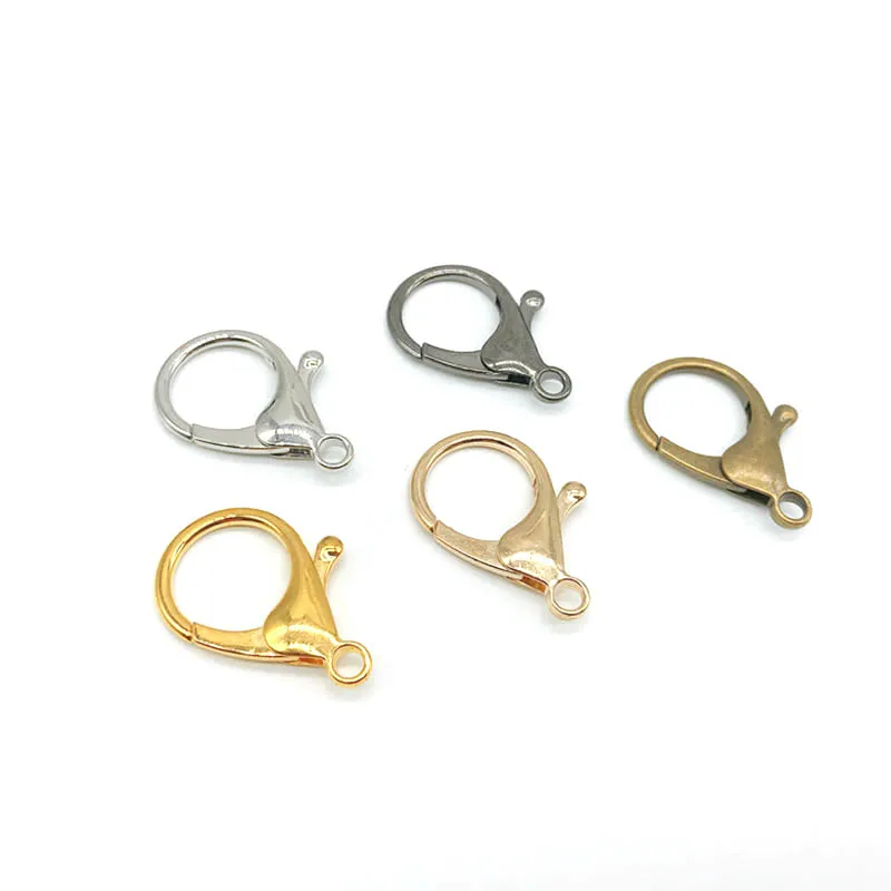 10pcs 35mm Big Lobster Clasps Keyring Hook Connector for DIY Keychains Making Accessories for Jewelry Making Crafts Wholesale