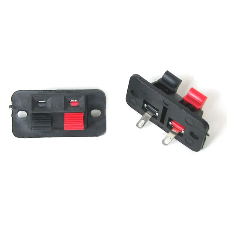 Unisian wp2 wp4 alto-falante amplifierpositions conector terminal push na mola 2/4 polos áudio alto-falante conector