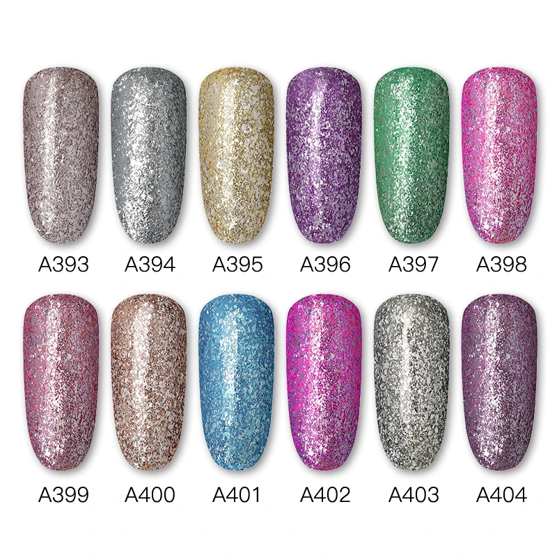 ROSALIND 5ml Gel per unghie Shiny Platinum Gel Nails Art per Gel per Manicure vernici ibride semipermanenti Glitter Gel Painting Design