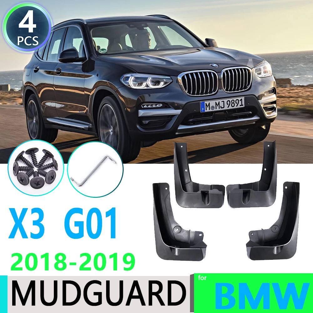 

for BMW X3 2018-2019 G01 Car Fender Mudguard Mud Flaps Guard Splash Flap Car Accessories