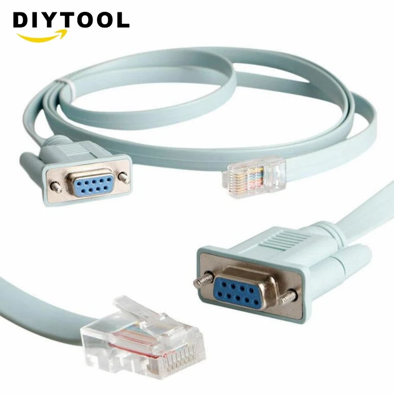 Console Kabel RJ45 Om DB9 Cabconsole 72-3383-01 Voor Cisco Switch Router