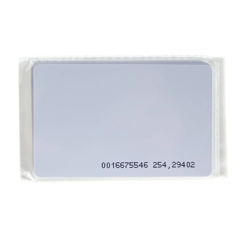 125KHz RFID Card TK4100 Proximity EM ID Card  White PVC With 64 bits for Door Entry Access Control Read Only 10 Pieces