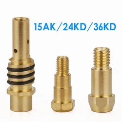 Vervanging Lassen Lassen Mig Gasmondstuk Lijkwade Voor Lasser Machine Fakkel Tip Gold 15AK 24KD 36KD