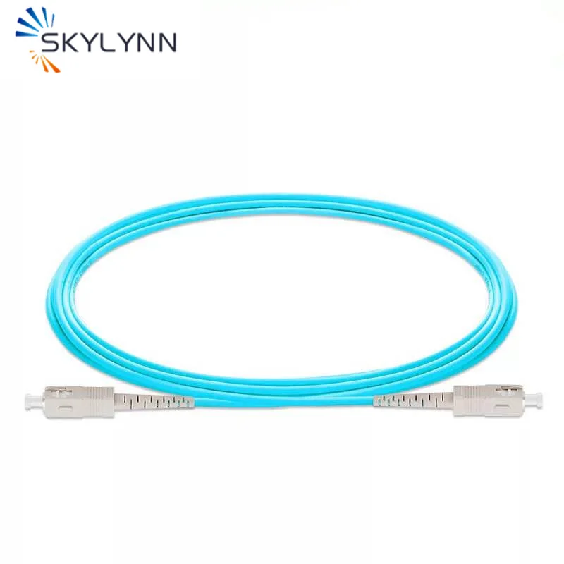 10 Chiếc 10 Mét SC-SC/UPC/APC Đánh Bóng SM G652D MM OM2/OM3/OM4 SX Core 3.0mm LSZH Áo Dây Nhảy Quang