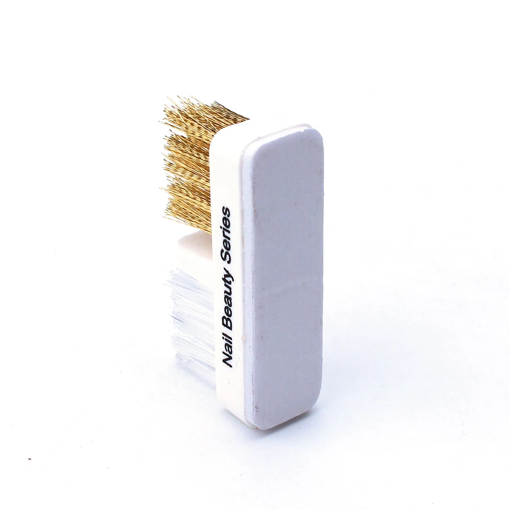 1pcs Nail Drill Bit Cleaning Brush Portable Gold Copper Wire Electric Manicure Drills Brush Clean Tool Accessories