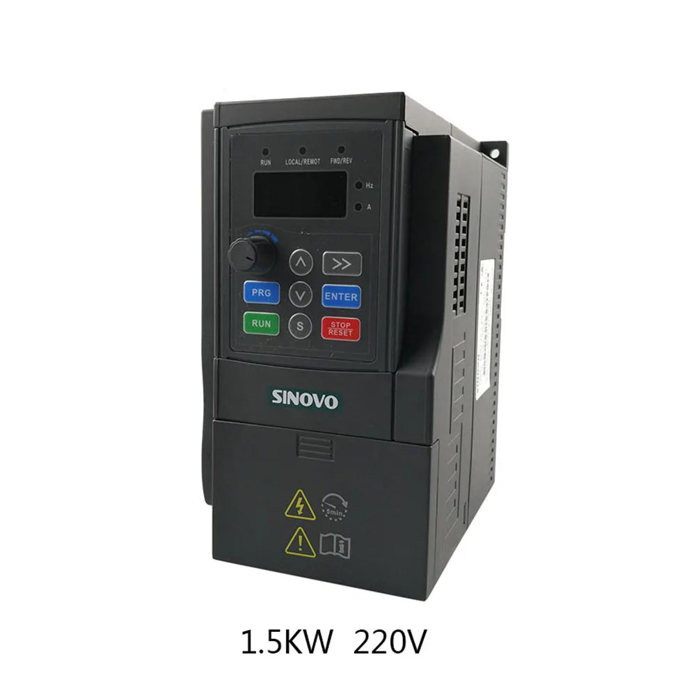 

VFD engraving machine spindle inverter 220V1.5KW single input and three output CW80-2S-1.5GC spindle controller VFD inverter