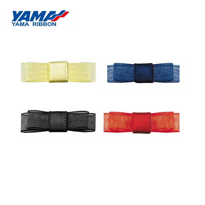 YAMA-Pinched Bowtie Ribbons, Organza Ribbon, Wedding Decoration, DIY Crafts, Width 28mm ± 3mm, 200 PCs/Bag