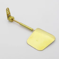 1PCS RC Boat Rudder Copper Submerged Steering Rudder Servo Arm for RC Boat Marine Ship 1/500 Nimitz Aircraft Carrier Ship