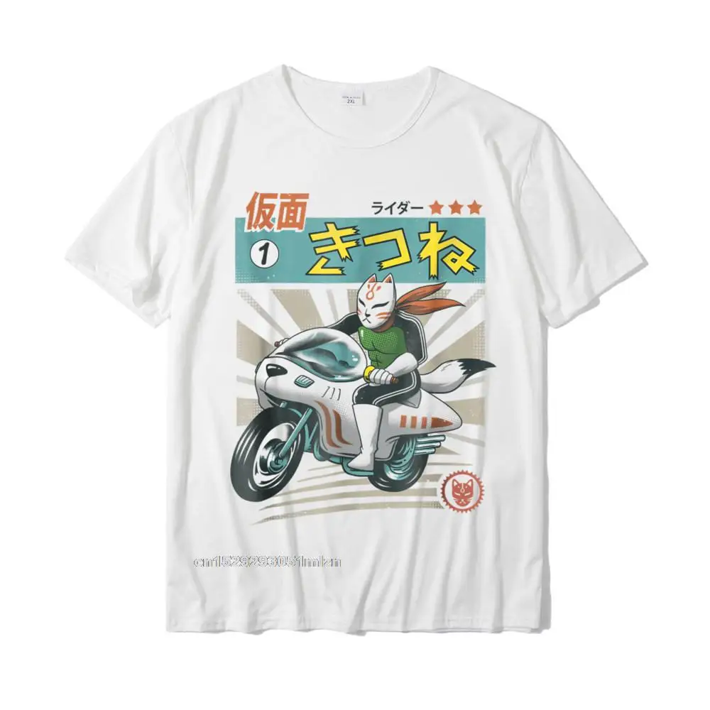 Kitsune Kamen Rider T-Shirt Brand New Adult Top T-Shirts Camisas Hombre Custom T Shirt Cotton Funny