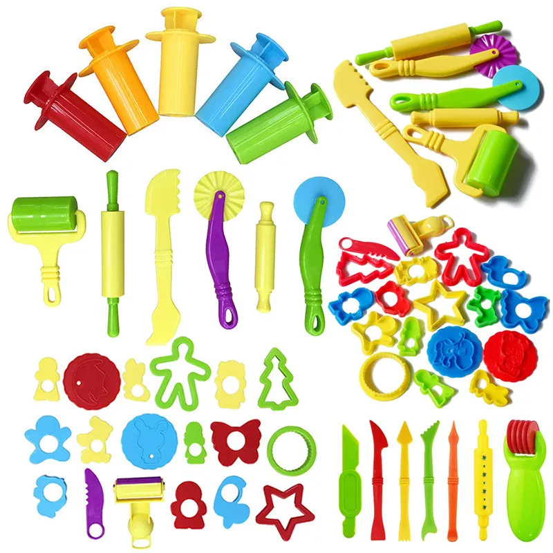 2021 melma fai-da-te gioca strumenti per pasta accessori plastilina modellazione kit di argilla morbida set di taglierine stampi giocattolo educativo per bambini