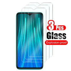 3Pcs for Xiaomi Redmi Note 8 8T Pro Tempered Glass Screen Protector for Xiaomi Redmi Note 8 2021 Note8 Protective Glass Film 9H