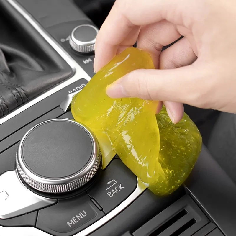 

New 85ml Auto Car Cleaning Pad Glue Powder Cleaner Magic Cleaner Dust Remover Gel Home Computer Keyboard Clean Tool Car Cleaning