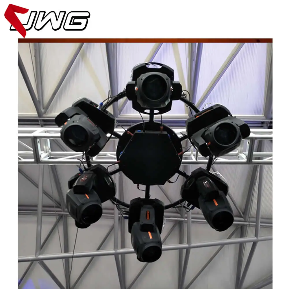 Rotation Light Truss Party Wedding DMX 1CH Aluminum Rotary Circle Stage Lighting Truss For DJ Moving Head Led Par