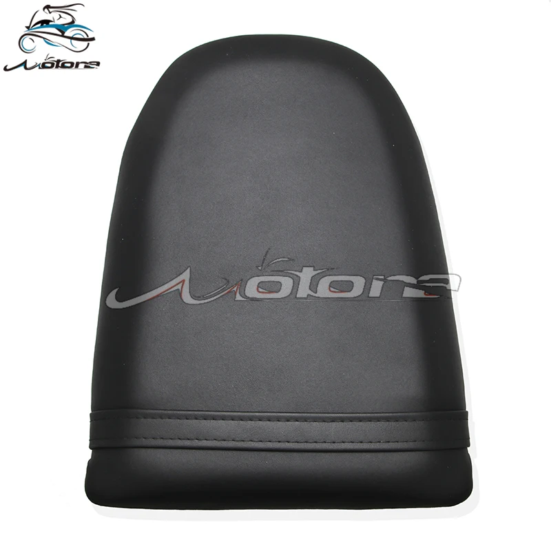 Motorcycle Rear Seat Cowl Pillion PU Leather Cushion Back Motocross Cafe Racer Seat For K1 GSXR 600 750 2000 2001 2002 2003