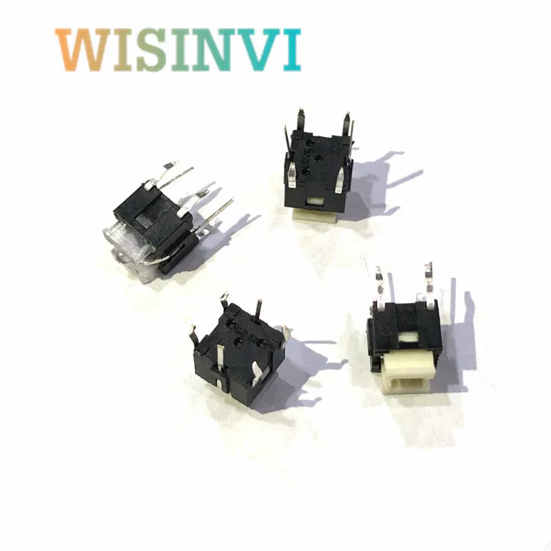 10PCS YT2182 6*6*7 MM SMT Tactile Push Button Switch with 5 Colours LED Micro Switch Reset Switch 6X6X7 Switch  MMHigh Quality