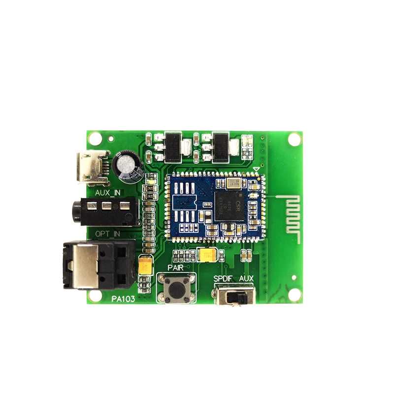 

Цифровой аудио передатчик PA103 Bluetooth 5,0 CSR8675 Aptx-hd Fiber Spdif