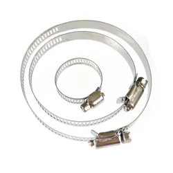 Abrazaderas de Clips de 25mm, 60mm y 75mm para calentador de estacionamiento de aire diésel, tubo de escape de acero inoxidable, manguera de ventilación de Gas para calentador de coche, 4 Uds.