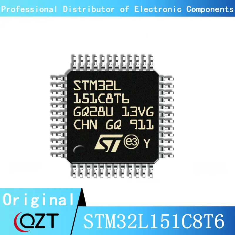 10 pz/lotto chip STM32L151C8T6 STM32L151C8T6 LQFP-48 microcontrollore chip nuovo spot