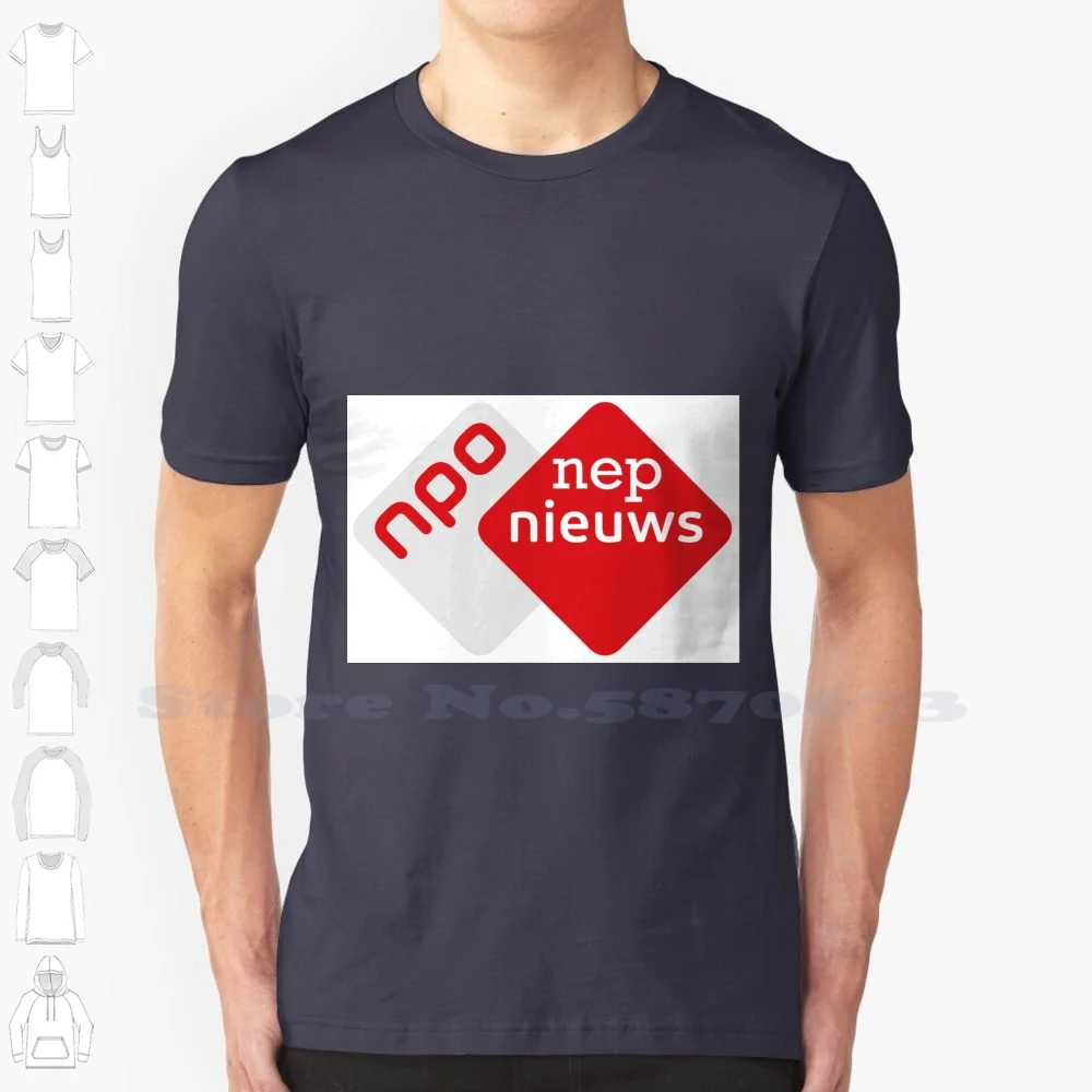 Npo Nep Nieuws-Npo Fake News 100% Cotton T-Shirt Npo Nep Nieuws Fake News The Netherlands Dutch Holland Truth Nederland