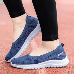 Women's Shoes Summer Mesh Sneakers Breathable Casual Loafers Slip On Comfortable Walking Shoes Ligth Weight Flats Zapatillas
