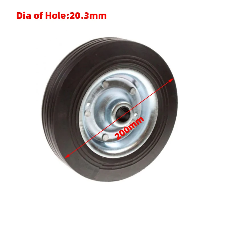 Egotrailer spare wheel for trailer jockey wheel 200 x 50mmreplacement wheel,trailer parts, trailer accessories,trailer component