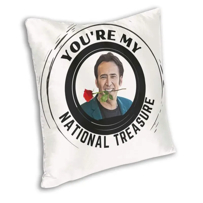 Nicolas Cage Love A Good Laugh Throw Pillow Cover Home Decorative Your My National Treasure Cushion Cover Pillowcover For Sofa