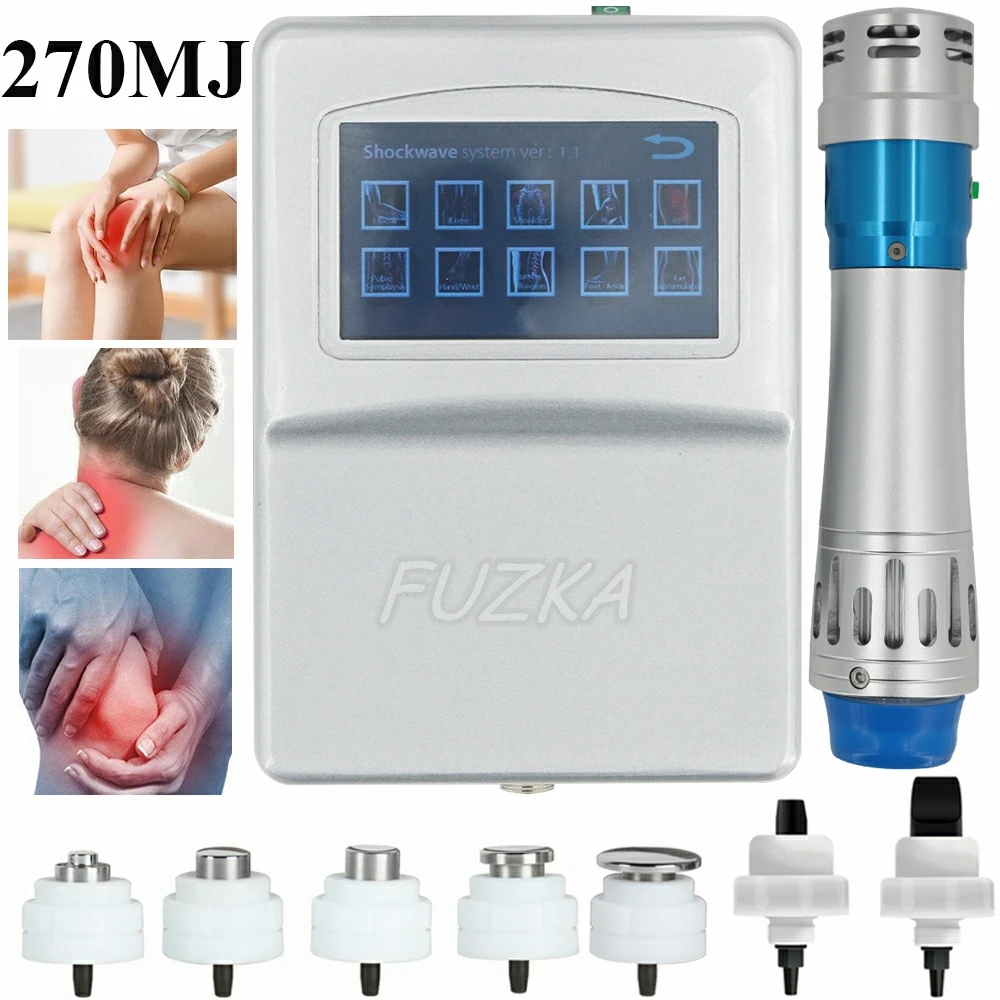 

Portable Shockwave Equipment For Erectile Dysfunction Physiotherapy Extracorporeal Pain Relief 270Mj Shock Wave Therapy Machine