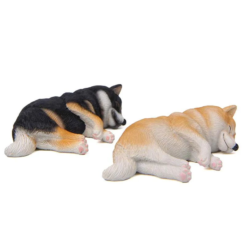 Cartoon Husky Model Figures Doll Fridge Magnet Dog Animals Figurines Toys Action Figures Car Home Decor Children Gift