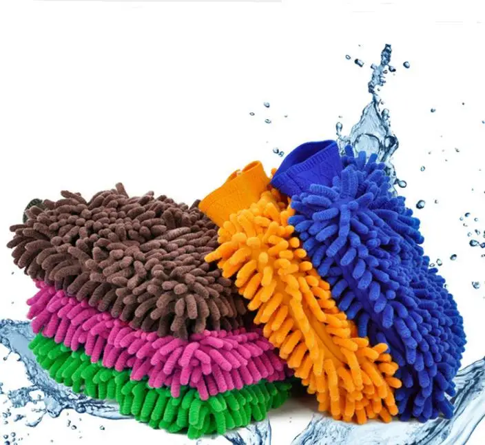 

500pcs Super Mitt Microfiber Car Window Washing Home Cleaning Cloth Duster Towel Gloves SN1086